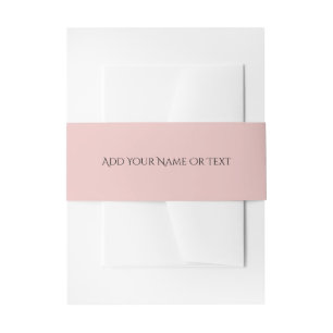 Bandeau De Faire-part Couleur tendance Décor rose clair