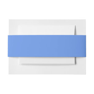 Bandeau De Faire-part Couleur uni bleu Cornflower