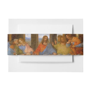 Bandeau De Faire-part Da Vinci Dernier Supper Fine Art Classic