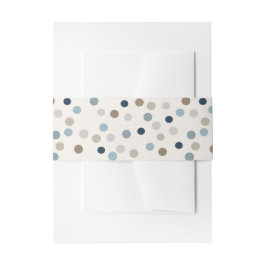 Bandeau De Faire-part Denim Patchwork Bear Invitation Band