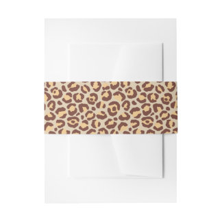 Bandeau De Faire-part Design classique série Leopard 1