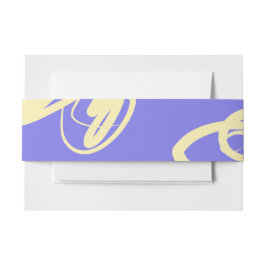 Bandeau De Faire-part Design graphique Invitation Bande de ventre