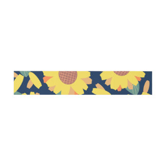 Bandeau De Faire-part Doodle Sunny Bloom
