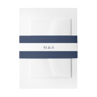 Elégant bleu monochromatique personnalisé