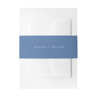 Élégant Mariage bleu