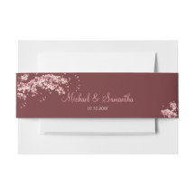 Élégant Mariage de fleurs de cerisier