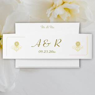 Bandeau De Faire-part Élégant Mariage victorien