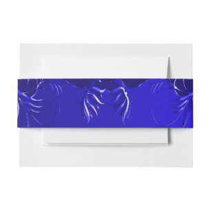 Bandeau De Faire-part Elégant Royal Blue