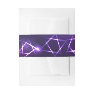 Bandeau De Faire-part ÉTOILES et LUMIÈRES Barre Bat mitzvah de réponse B