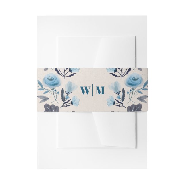 Bandeau De Faire-part Faire-Part de Mariage Moderne Boho Folk Invitation (Devant example)