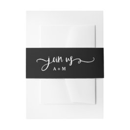 Bandeau De Faire-part Farmhouse Chic | Mariage rustique moderne