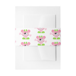 Bandeau De Faire-part Fête à thème Petit Monstre