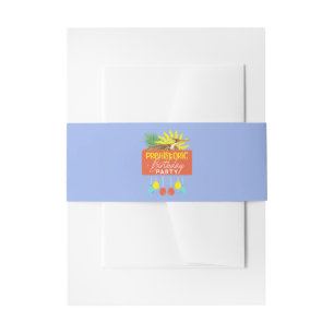Bandeau De Faire-part Fête d'anniversaire préhistorique Ptérodactyle