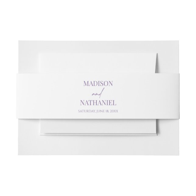 Bandeau De Faire-part Fleur sauvage Fleur Fleur Flore Jardin Mariage (Devant Example)