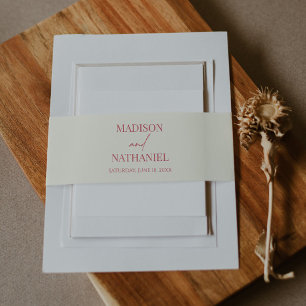 Bandeau De Faire-part Fleur sauvage Fleur Fleur Flore Jardin Mariage