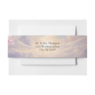 Bandeau De Faire-part Fleurs mystiques du royaume surnaturel