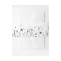 Fleurs sauvages violets