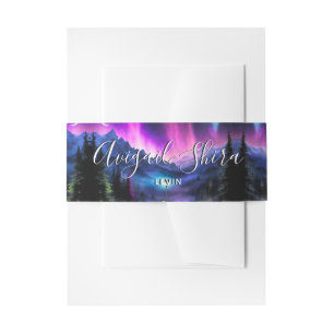 Bandeau De Faire-part Forêt enchantée