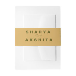 Bandeau De Faire-part Formal Traditional Wedding Invitation 