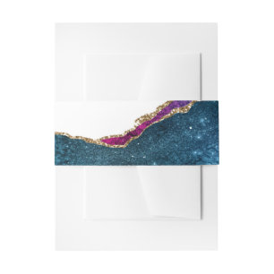 Bandeau De Faire-part Galaxy Agate Series Design 3 