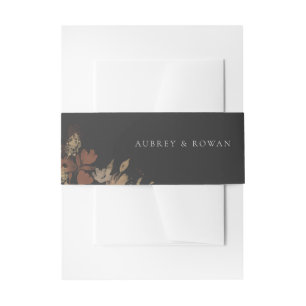 Bandeau De Faire-part Garden Flourish Invitation Belly Band