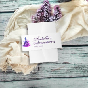 Bandeau De Faire-part Gothique Glam Quince