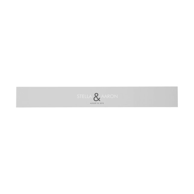 Bandeau De Faire-part Groupe Belly Invitation Florale Moderne (Plat)