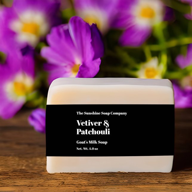 Bandeau De Faire-part Groupe de ventre Black Soap moderne (Créateur téléchargé)