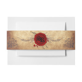 Bandeau De Faire-part Groupe médiéval du ventre Faire-part de mariage