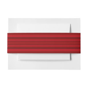 Bandeau De Faire-part HAMbyWhiteGlove - Orchestre d'Invitation - Rouge R