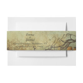 Bandeau De Faire-part Hobbiton Haven Invitation Belly Band