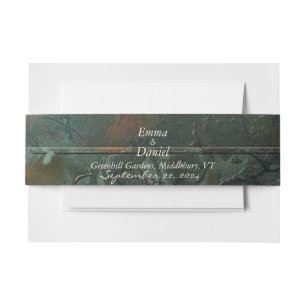 Bandeau De Faire-part Hobbiton Haven Invitation Belly Band