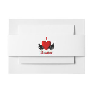 Bandeau De Faire-part I Heart Theatre