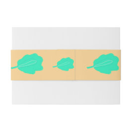 Bandeau De Faire-part impression plante aquatique linéaire Invitation Ba