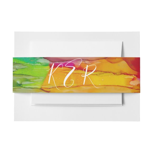 Bandeau De Faire-part Invitation du Bat mitzvah de la barre d'affichage  (Devant Example)