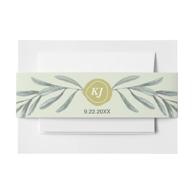 Bandeau De Faire-part Jardin toscan (Devant Example)