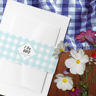 Bandeau De Faire-part Je fais du barbecue