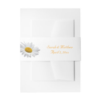Bandeau De Faire-part Jolie bande de ventre de faire-part de mariage de
