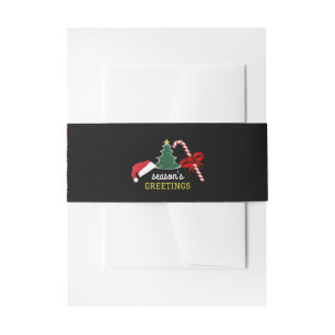 Bandeau De Faire-part Joyeux et lumineux, Noël