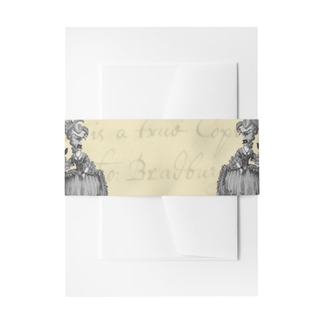 Bandeau De Faire-part La balle d'Halloween option b (Devant example)