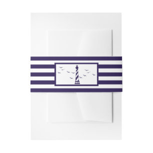 Bandeau De Faire-part La collection de Mariages du phare nautique