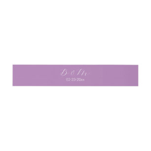 Bandeau De Faire-part Lavande simple romantique