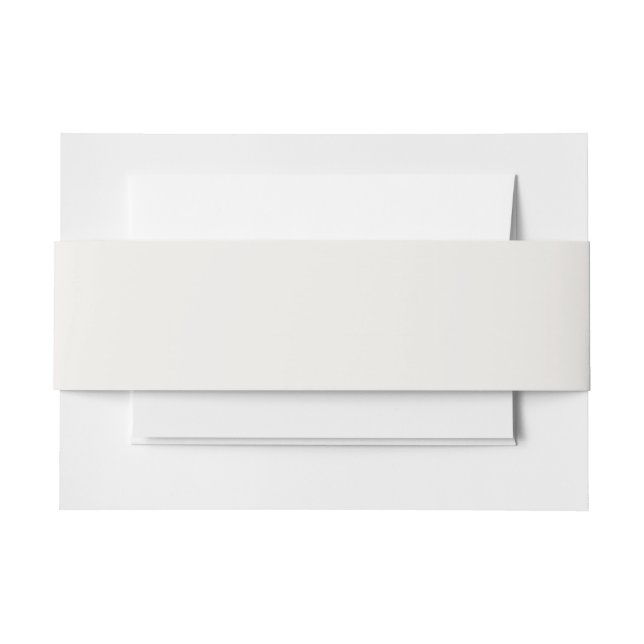 Bandeau De Faire-part Linge blanc, blanc cassé (Devant Example)
