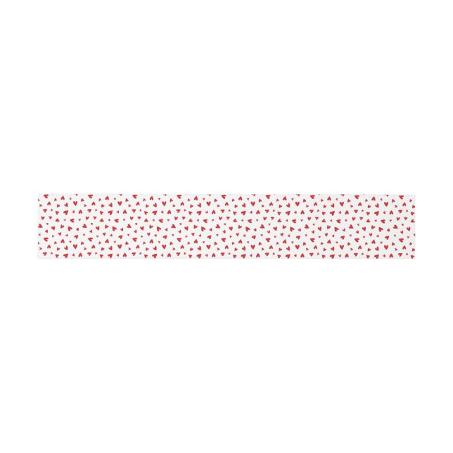 Bandeau De Faire-part Little Valentine Hearts (Plat)