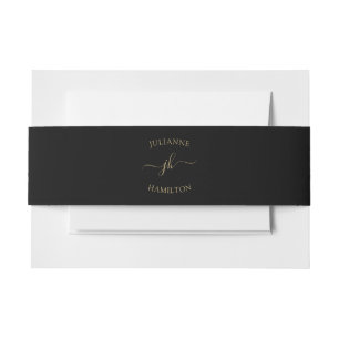 Bandeau De Faire-part Logo de l'entreprise Modèle Invitation Bande Belly