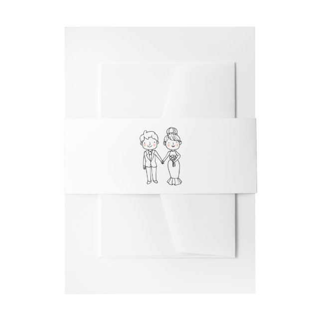 Bandeau De Faire-part Mariage blanc blanc blanc blanc blanc blanc blanc  (Devant example)