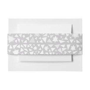 Bandeau De Faire-part MARIAGE BLANC Matching Belly Band