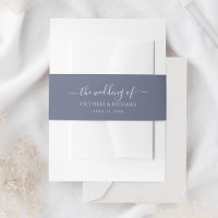 Mariage bleu Dusty