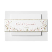 Mariage campagnard Rose sauvage