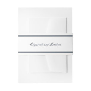 Bandeau De Faire-part Mariage classique et simple et élégant